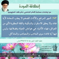 نصائح للمتزوجين حديثا (انطلاقة المودة)